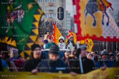 Gdynia. Orszak Trzech Kroli.  06.01.2014 fot. Mateusz...