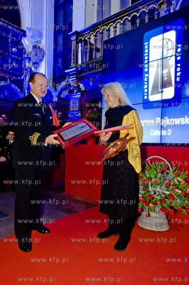 Gdansk. Dwor Artusa. Gala wreczenia nagrod Rejs Roku.
Nz...