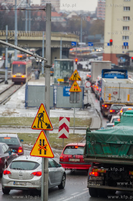 Gdansk. Zmiany w organizacji ruchu w ciagu al. Armii...