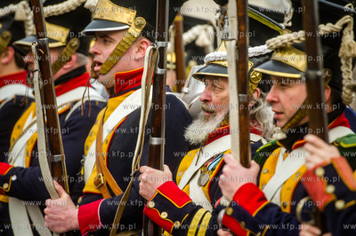Tczew. Plac Hallera. Piata inscenizacja historyczna...