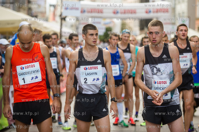 Gdańsk. Międzynarodowy Bieg św. Dominika. Bieg Elity...
