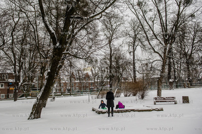 Gdańsk. Wrzeszcz. Park Uphagena. 
08.02.2017
fot....