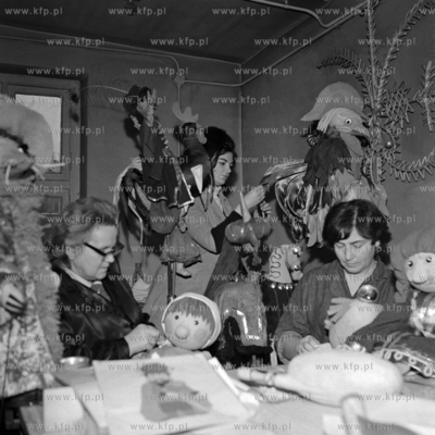 Pracownia lalek Miejskiego Teatru Miniatura w Gdańsku...