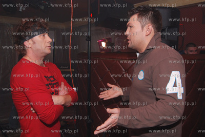 Rumia. W hotelu Faltom Dariusz Michalczewski kreci...