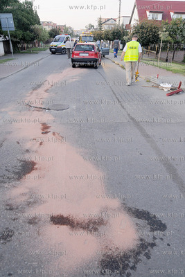 Rumia, skrzyzowanie ulic Swietojanskiej i Warszawskiej....