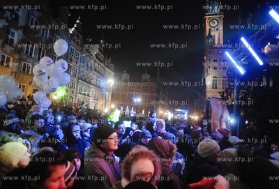 Jarmark swiateczny na Dlugim Targu w Gdansk Glownym....