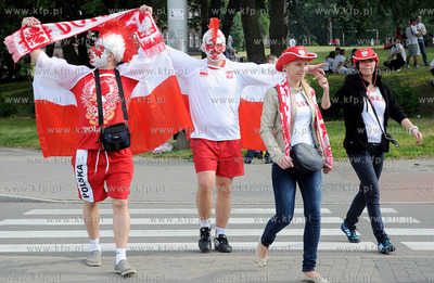 Gdansk przed meczem EURO 2012 Polska - Grecja. 08.06.2012...