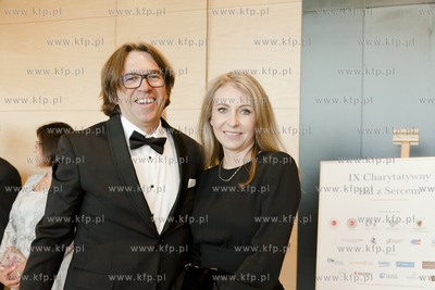 Gdansk. Amber Expo. IX  charytatywny Bal z Sercem Fundacji...