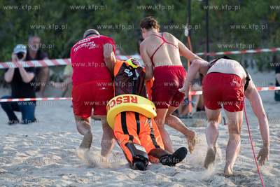 Sopot, plaża. Zawody ratowników sopockiego WOPR
23.07.2022
fot....