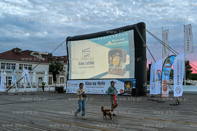 Molo w Sopocie. Lotto Kino Letnie Sopot - Zakopane...