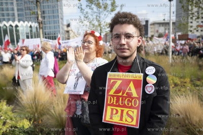 Warszawa. Marsz Miliona Serc. 01.10.2023 fot. Anna...