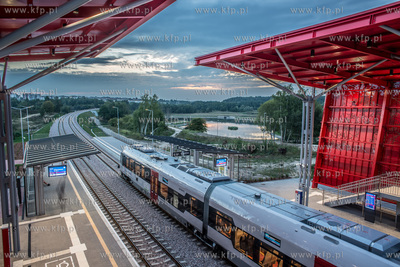 Pomorska Kolej Metropolitalna. Stacja Jasien. 17.09.2015...