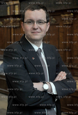 Gdansk, Dwor Artusa. Prezentacja przyszlych radnych...