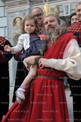 Gdansk. Parada Swieta Miasta ktora oficjalnie rozpoczela...