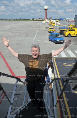 Port Lotniczy Gdansk. Konferencja Michael'a O'Leary...