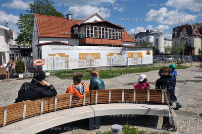 Sopot. Placyk za Spatife-em pomiedzy ul. Bohaterow...