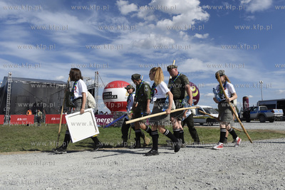 Zlot ZHP Gdańsk 2018 na Wyspie Sobieszewskiej. Dzień...