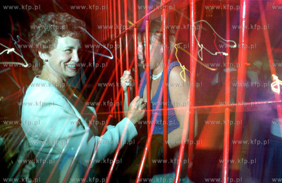 Danuta Walesowa w dyskotece Kazamaty w Gdansku  fot....