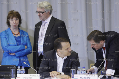 Sopot. Hotel Sheraton. Spotkanie ministrow spraw zagranicznych...