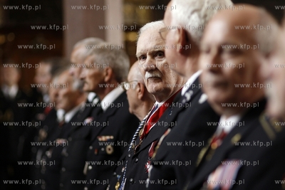 Gdansk. Dwor Artusa. Wojewódzkich Obchodach Dnia Strażaka,...