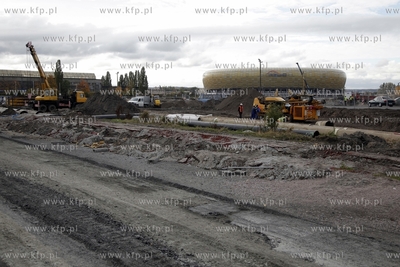 Gdansk. Zmiana w organizacji ruchu na budowie wezła...