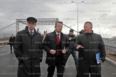 Uroczyste otwarcie polaczenia drog krajowych: Trasa...