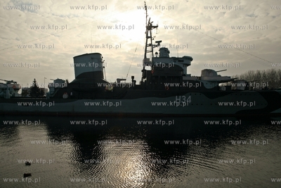 Gdynia. ORP Blyskawica. 14.02.2013 fot. Krzysztof Mystkowski...