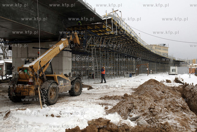 Budowa linii Pomorskiej Kolei Metropolitalnej. Nz....