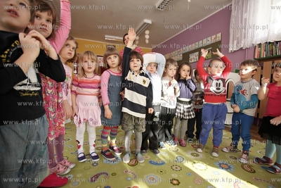 Zajecia w przedszolu nr 64 im. Kubusia Puchatka w Gdansku....