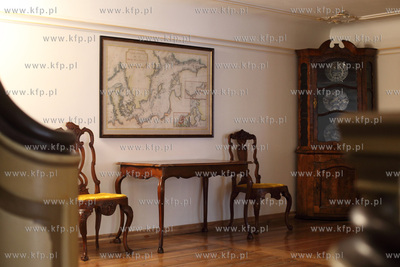 Mapa Bałtyku z 1785 roku, przekazana do zbiorow Domu...