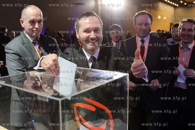 Gdańsk. Amber Expo. Wybory przewodniczącego pomorskiej...