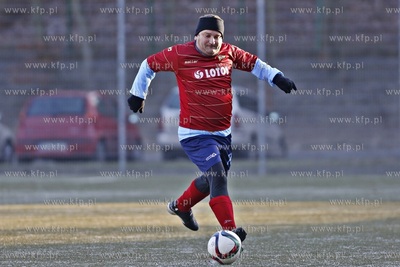 Gdansk. Boisko przy ul. Traugutta.  Sylwestrowy mecz...