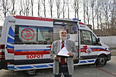 Sopot.Uroczyste przekazanie do eksploatacji i poświęcenie...