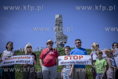 Gdańsk broni Westerplatte - protest zorganiowany przez...