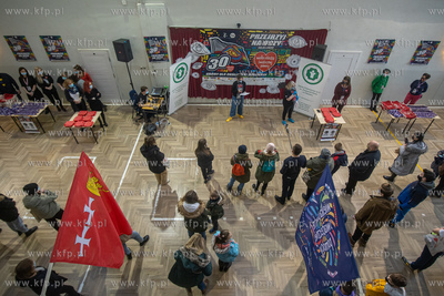 Sztab WOŚP w ZSP nr 8 w Gdańsku Chełmie ul. Dragana...