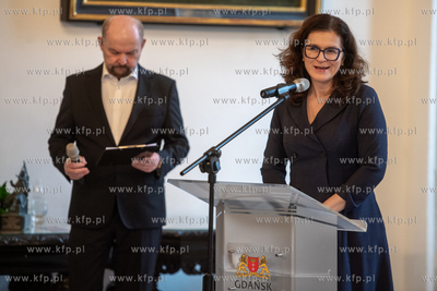 Ratusz Głównomiejski. Wręczenie Nagrody Naukowej...