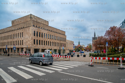 Targ Węglowy. Ruszają przygotowania do Jarmarku Bożonarodzeniowego...