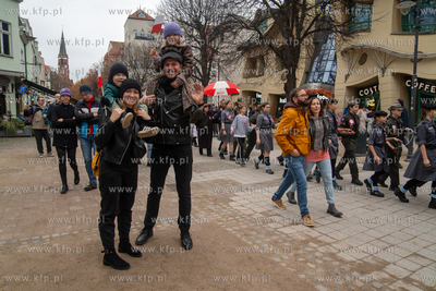 Sopot. Święto Niepodległości. Parada rowerzystów,...