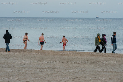 Plaża w Sopocie. 12.02.2022 / fot. Anna Rezulak /...
