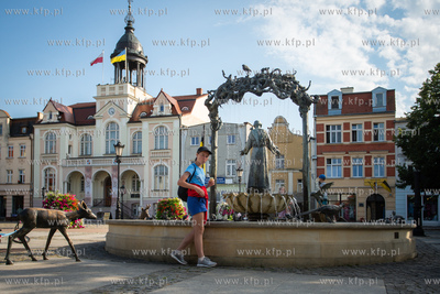 Wejherowo. Rynek w Wejherowie - Plac Jakuba Wejhera....