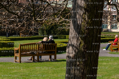 Wiosna w Parku Oliwskim. 15.04.2025 / fot. Anna Rezulak...