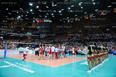 Gdansk, ERGO ARENA. Final Ligi Swiatowej Siatkowki...