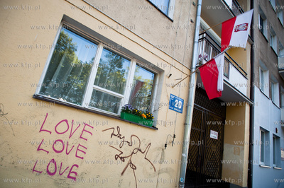 Gdynia. Flagi narodowe wywieszone z okazji swiat majowych.
03.05.2014
fot....