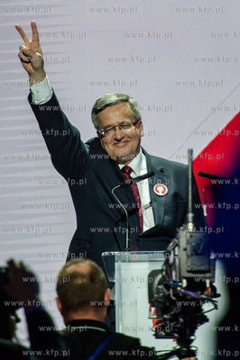 Sopot. Hala 100-lecia. Final Maratonu Poparcia Bronislawa...