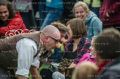 Gdansk. Bastion Zubr. XX Miedzynarodowy Festiwal Teatrow...