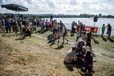 Gdańsk. Wyspa Sobieszewska. Uroczystość wbicia pierwszej...