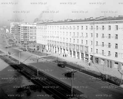 Gdansk Wrzeszcz al. Grunwaldzka. 1960 0004730 Fot....