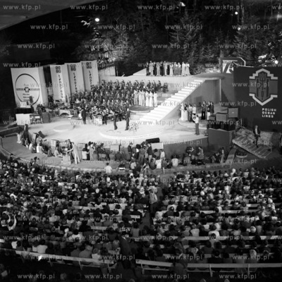 XV Miedzynarodowy Festiwal Piosenki w Sopocie. 21.08.1975...