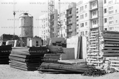 Budowa osiedla w rejonie ulicy Chrobrego na gdańskiej...