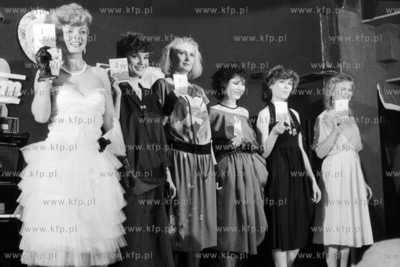 Wybory Miss Wybrzeża w gdańskim klubie Rudy Kot....